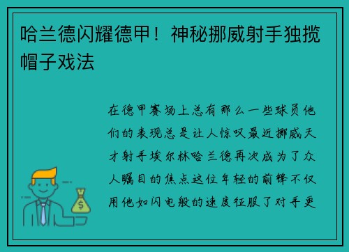 /uploads/images/20250731/ha-lan-de-shan-yao-de-jia-shen-mi-nuo-wei-she-shou-du-lan-mao-zi-xi-fa.webp